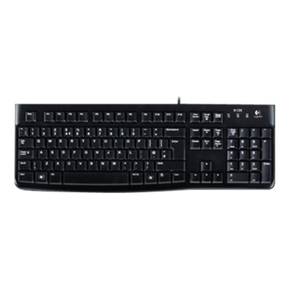 Teclado logitech k120 usb negro en ingles (eeuu) Frikytopia