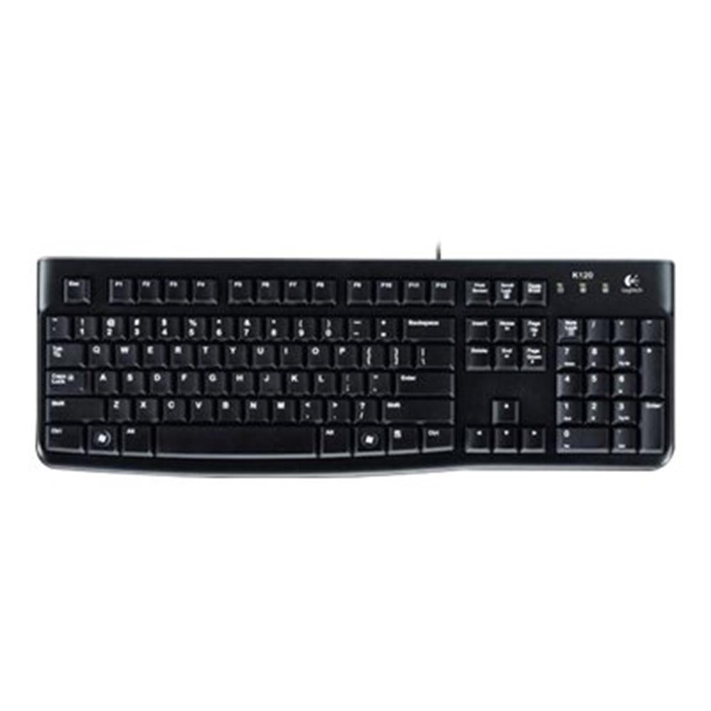 Teclado logitech k120 usb negro aleman Frikytopia