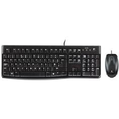 Teclado + mouse logitech mk120 usb 2.0 ingles Frikytopia