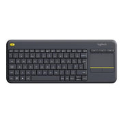 Teclado logitech k400 plus touch keyboard negro wireless inalambrico