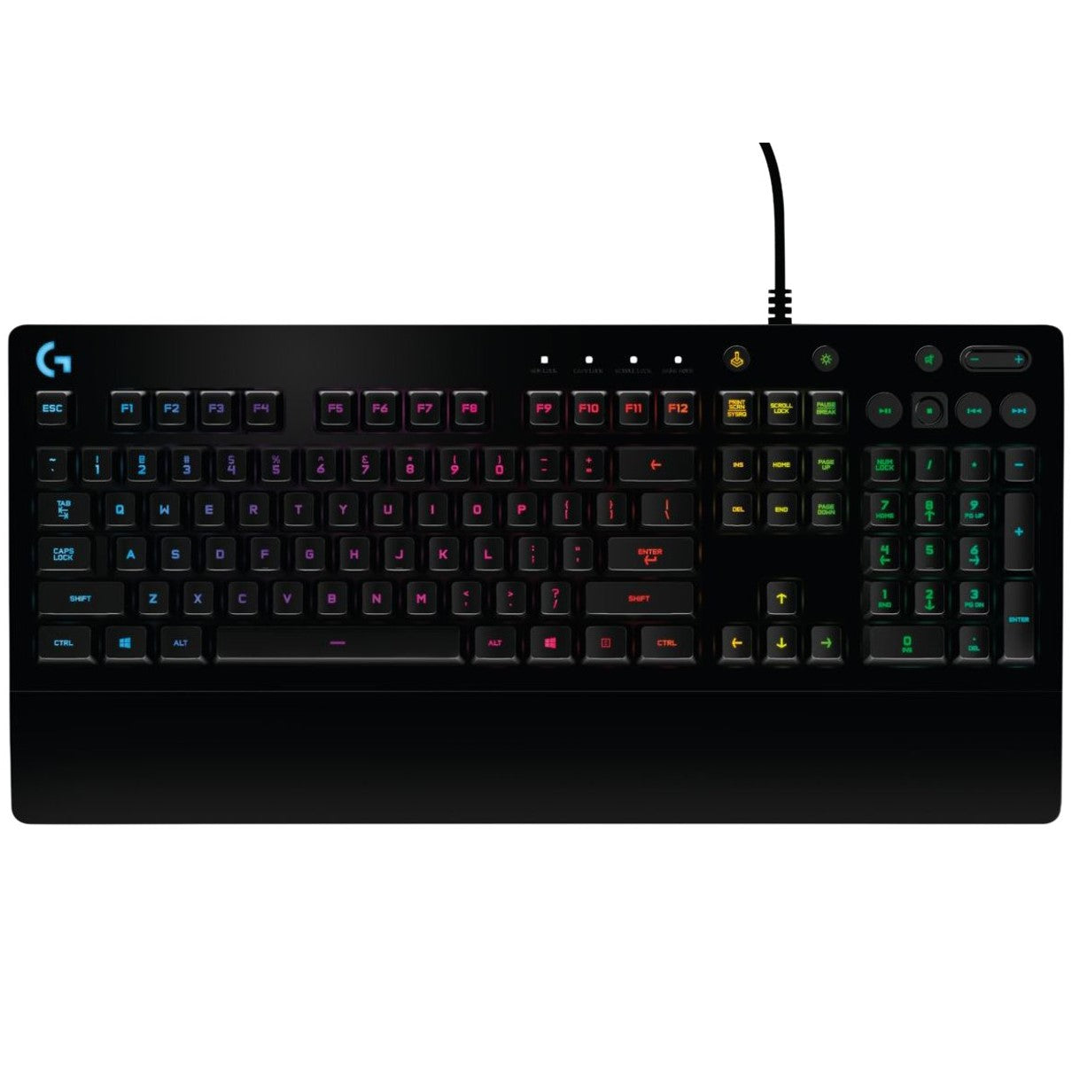 Teclado logitech g213 gaming con iluminacion Frikytopia