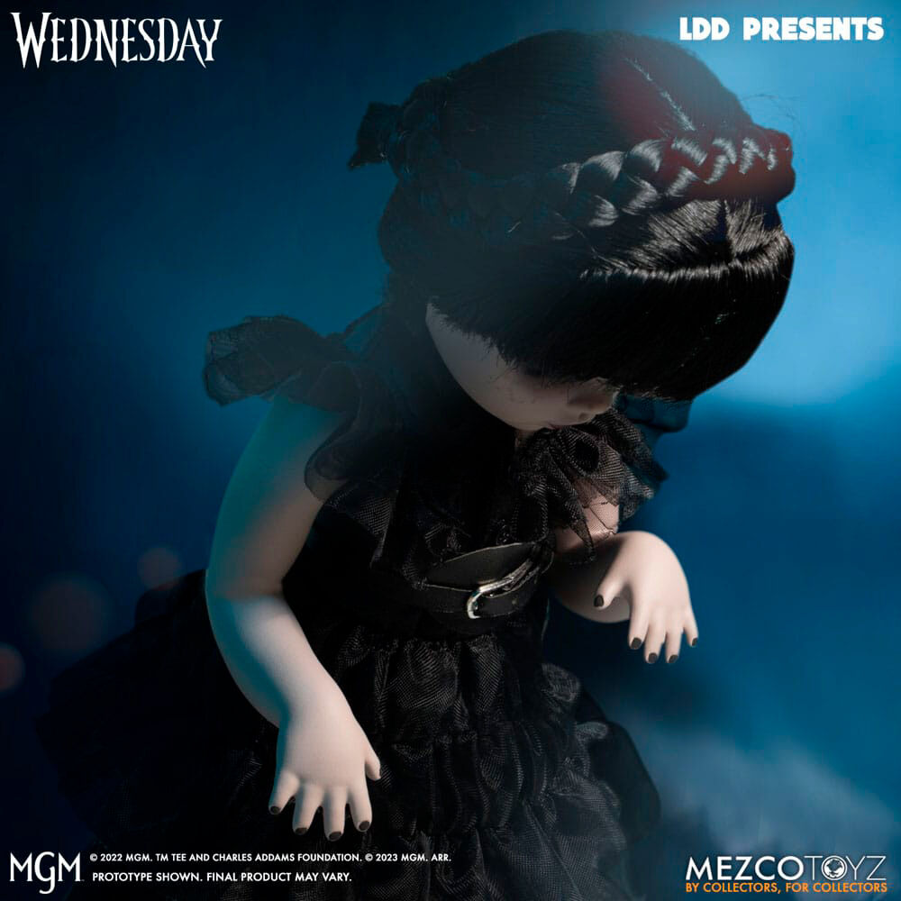Figura mezco toys living dead dolls dancing wednesday 25 cm