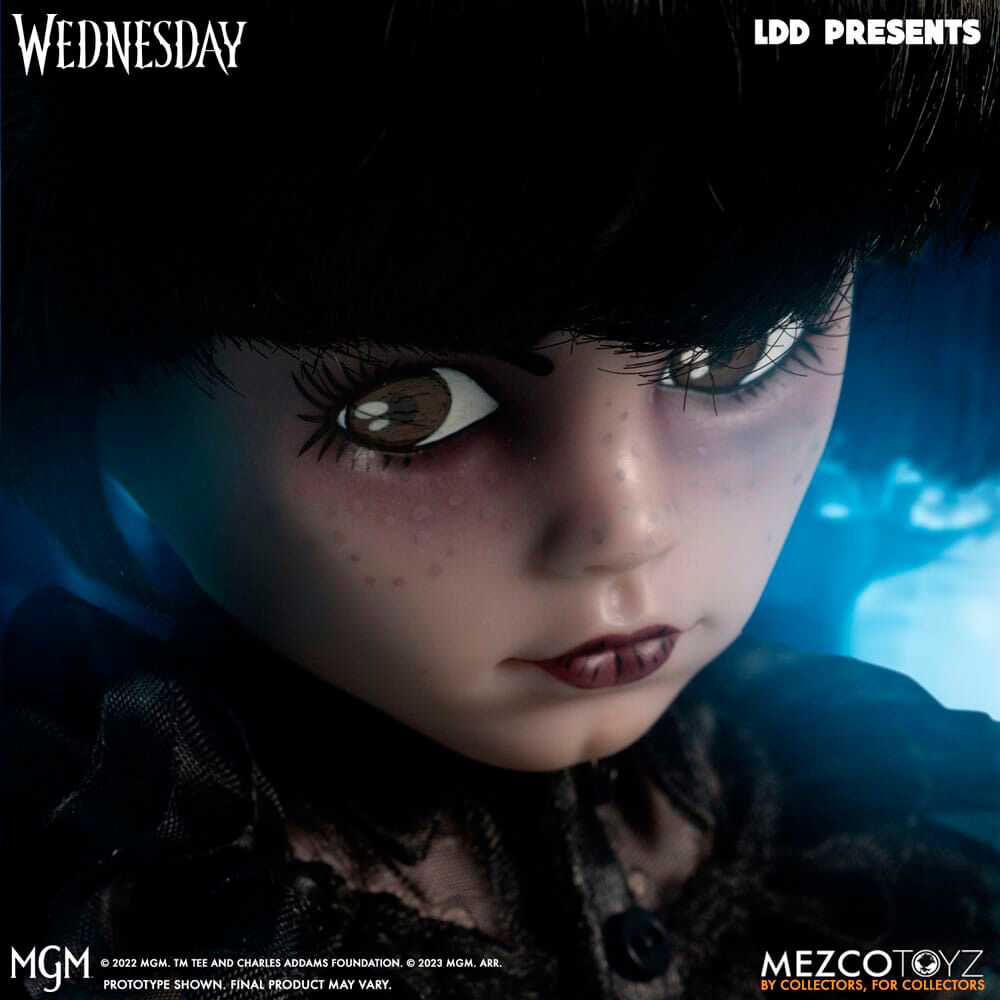 Figura mezco toys living dead dolls dancing wednesday 25 cm