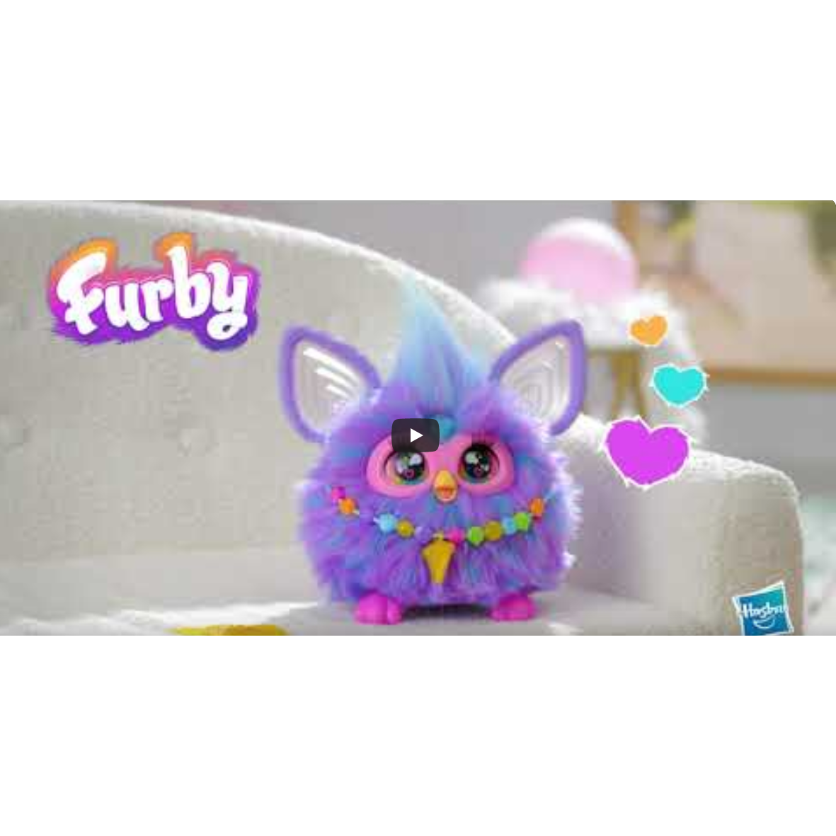 Juguete interactivo hasbro furby naranja coral
