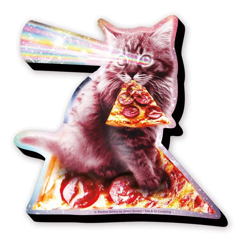 RANDOM GALAXY LASER CAT FUNKY CHUNKY Imán
