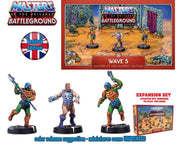 MotU:Battleground - Wave 5 - Masters of the Universe Faction -  ENGLISH EDITION