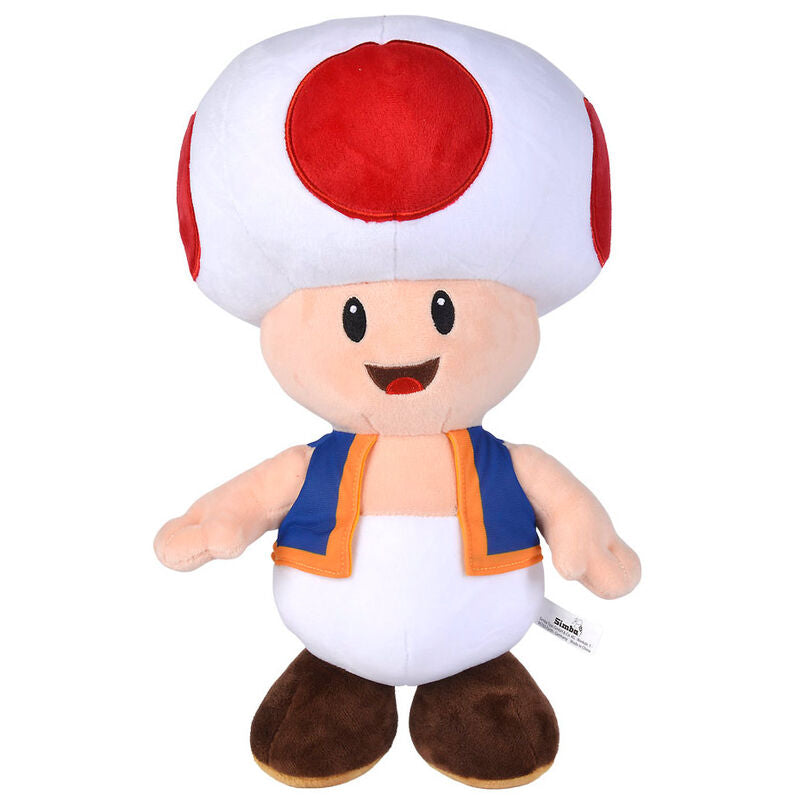 Peluche Toad Super Mario Bros 40cm Frikytopia