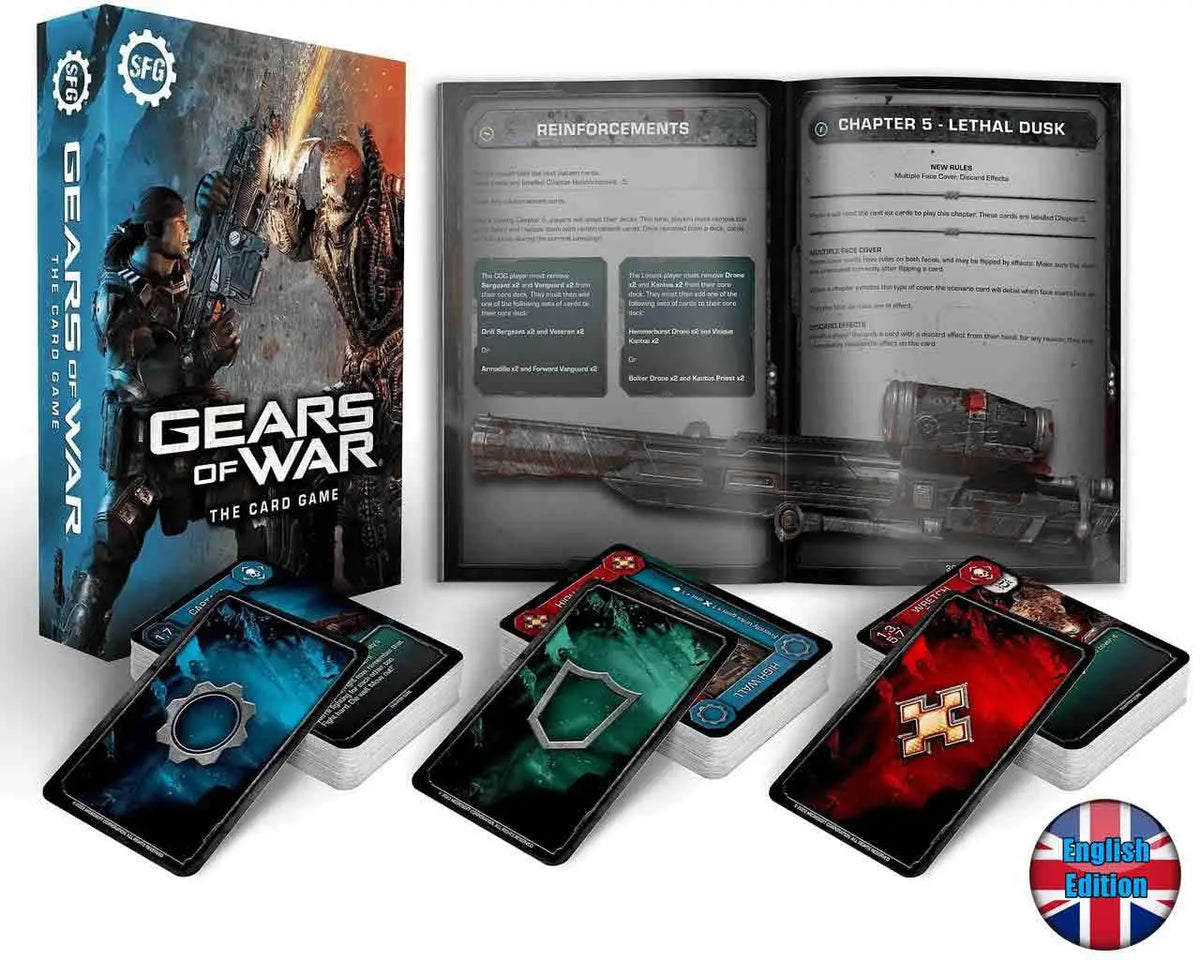 GEARS OF WAR Carta GAME ENGLISH ED