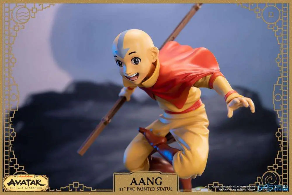 AVATAR THE LAST AIRBENDER AANG 11 PVC PAINTED Estatua