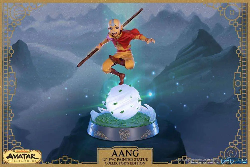 AVATAR THE LAST AIRBENDER AANG 11 PVC COLLECTOR EDITION PAINTED Estatua Frikytopia