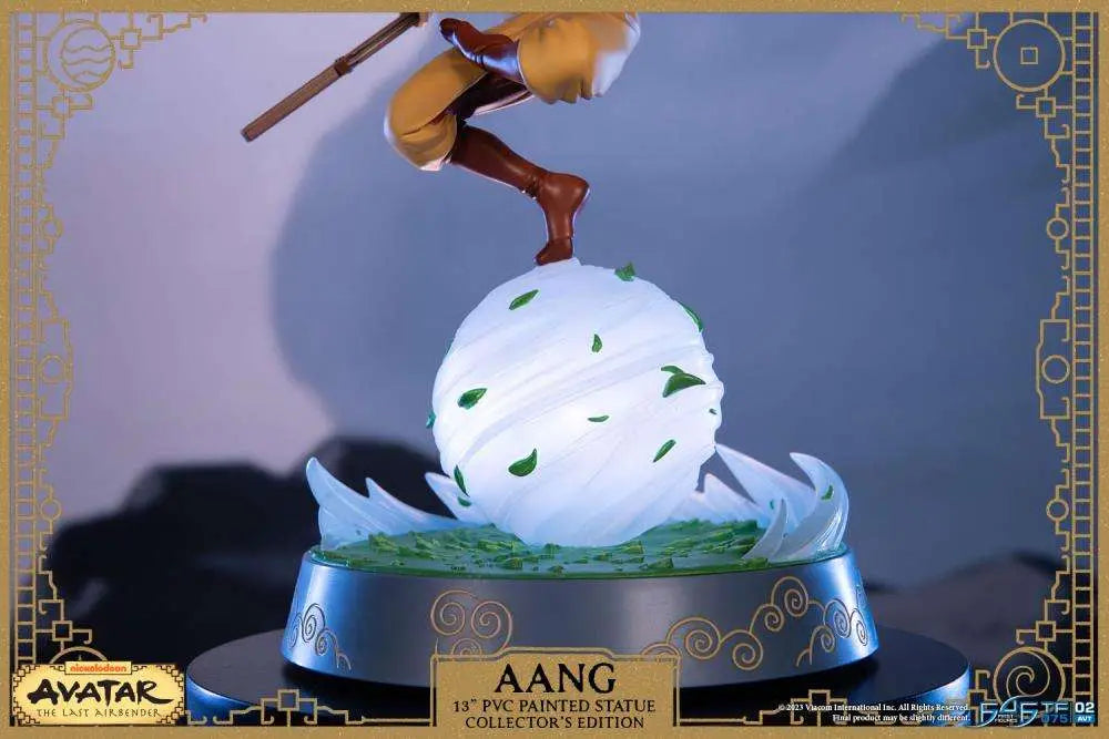 AVATAR THE LAST AIRBENDER AANG 11 PVC COLLECTOR EDITION PAINTED Estatua