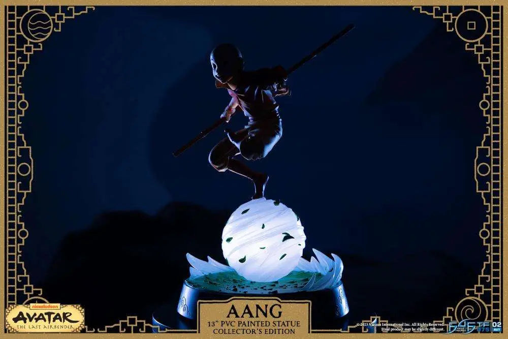 AVATAR THE LAST AIRBENDER AANG 11 PVC COLLECTOR EDITION PAINTED Estatua