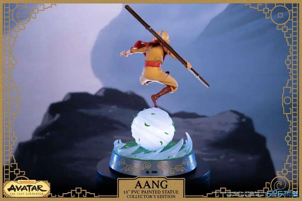 AVATAR THE LAST AIRBENDER AANG 11 PVC COLLECTOR EDITION PAINTED Estatua