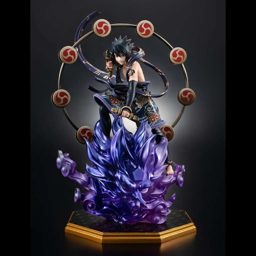 Figura megahouse gem series naruto shippuden sasuke dios del trueno