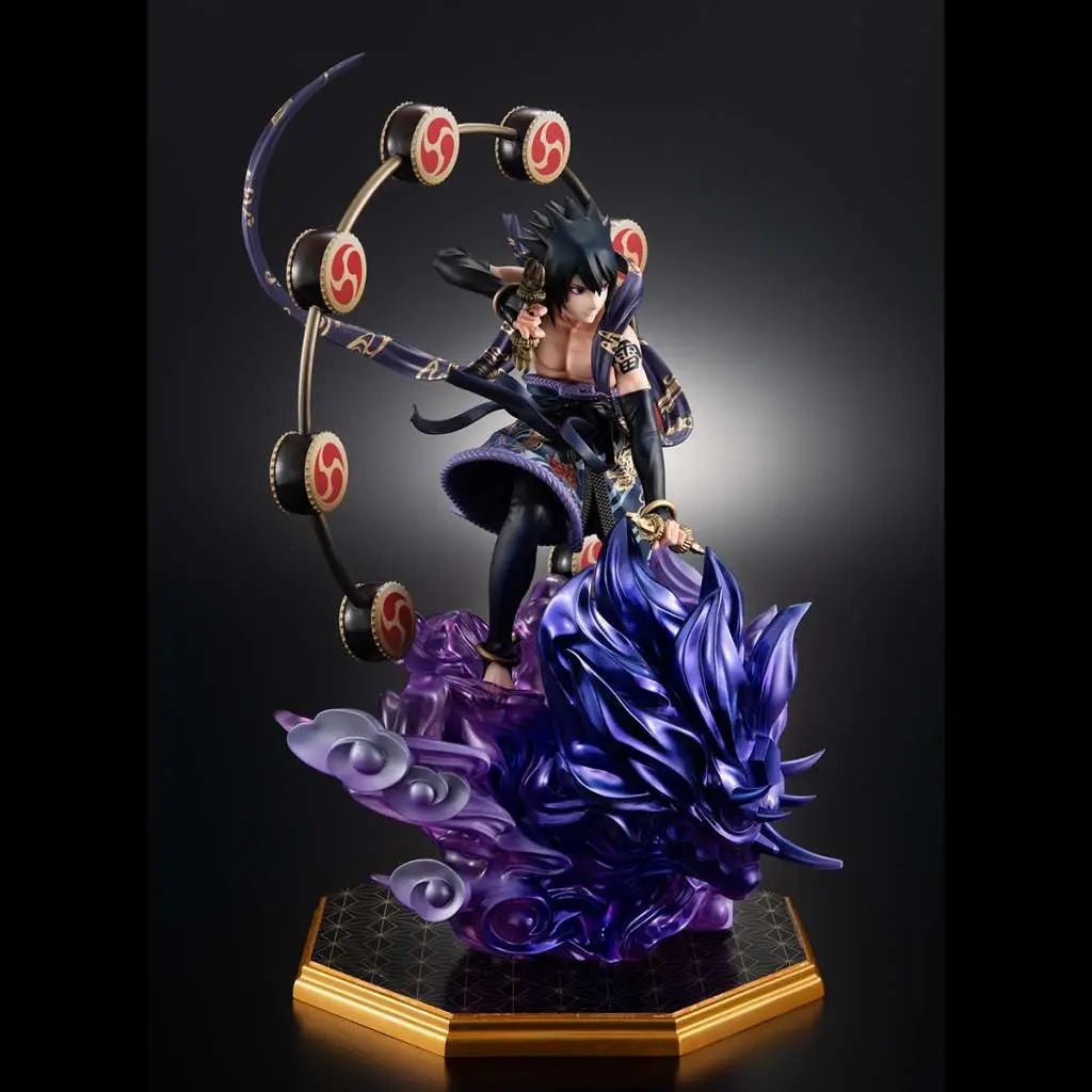 Figura megahouse gem series naruto shippuden sasuke dios del trueno