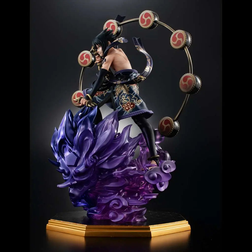 Figura megahouse gem series naruto shippuden sasuke dios del trueno