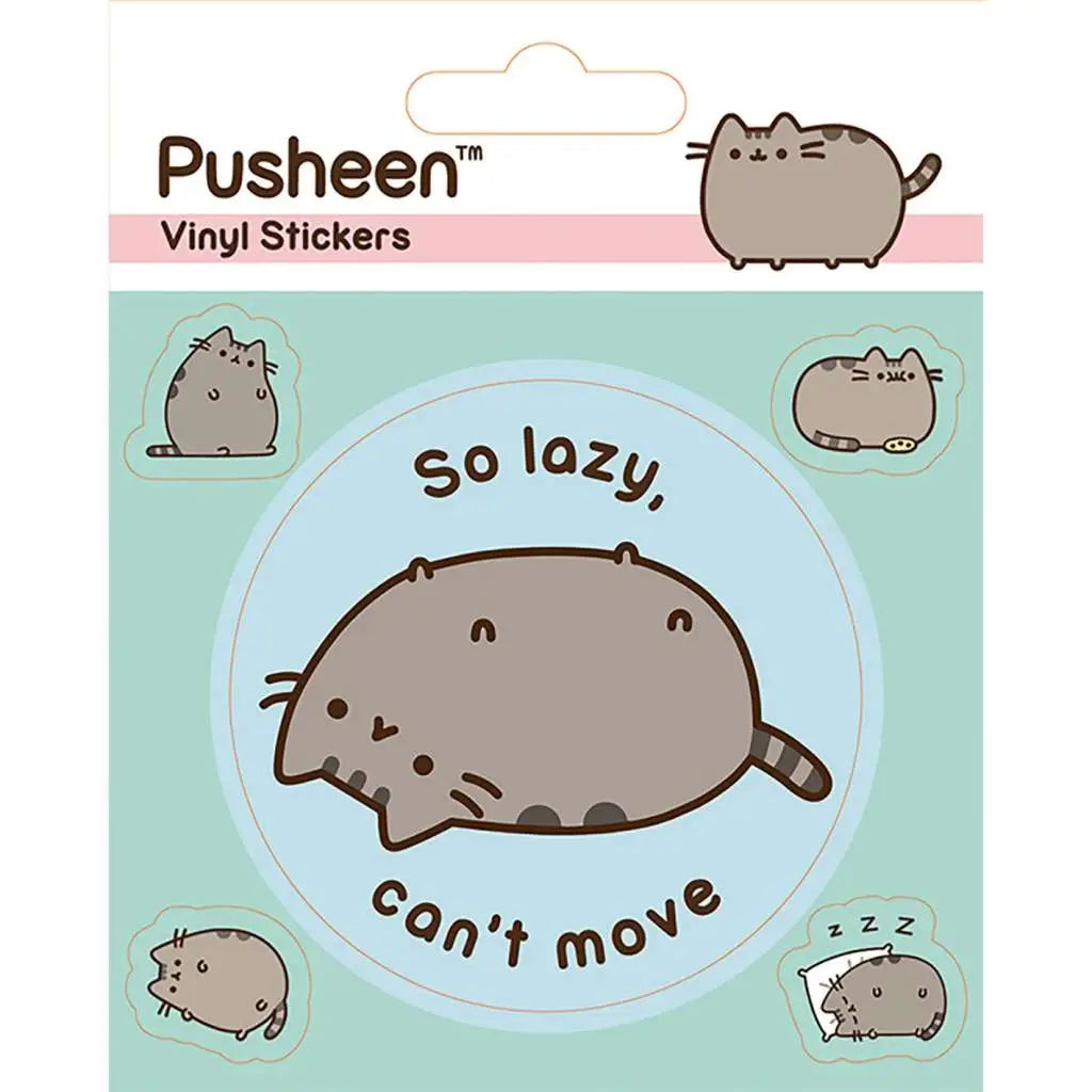 PUSHEEN VINYL Pegatina