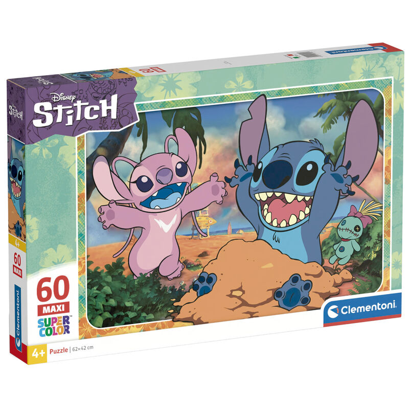 Puzzle maxi Stitch Disney 60pzs Frikytopia