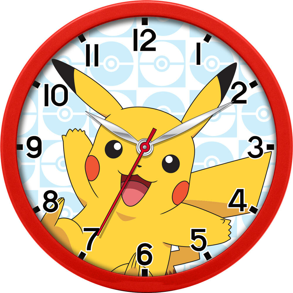 Reloj pared Pokemon Frikytopia