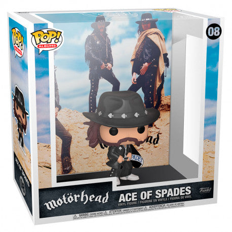 Funko pop album estrellas del rock motorhead ace of spades 53082 Frikytopia