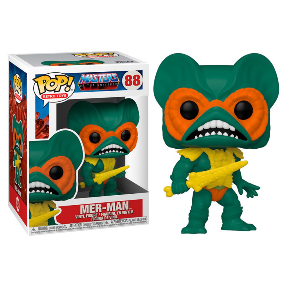 Funko pop animacion masters of the universe merman 56207 Frikytopia