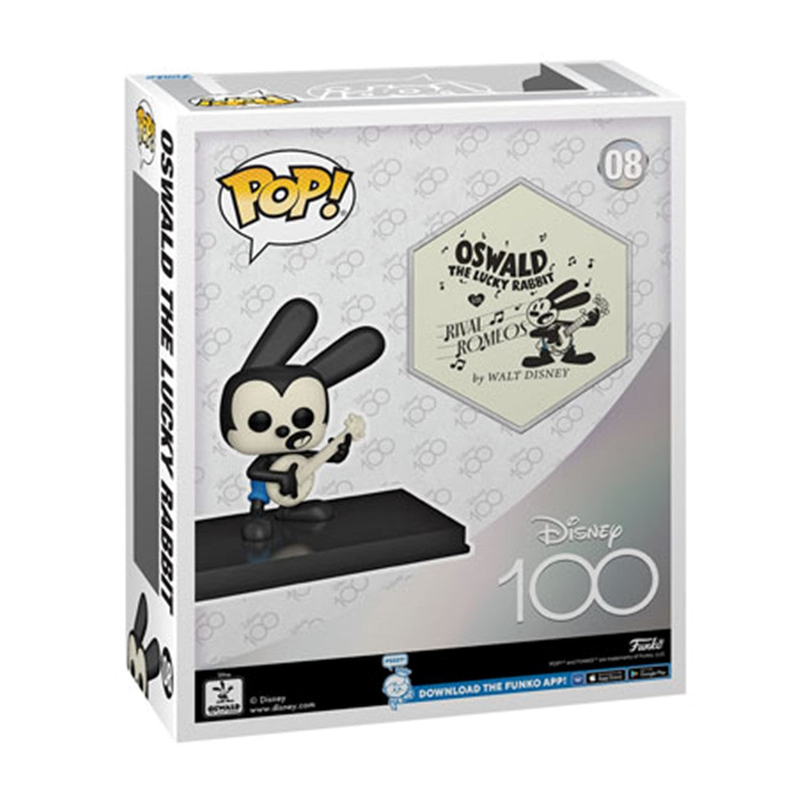 Funko pop movie poster disney 100th clasico oswald the lucky rabbit