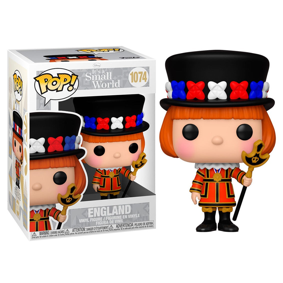 Funko pop disney small world inglaterra 55256 Frikytopia