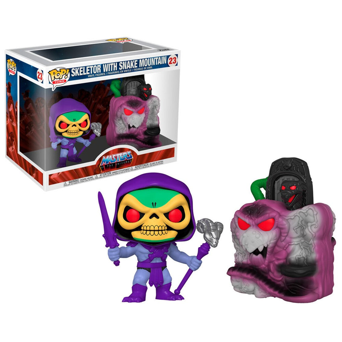 Funko pop town animacion masters of the universe montana serpiente