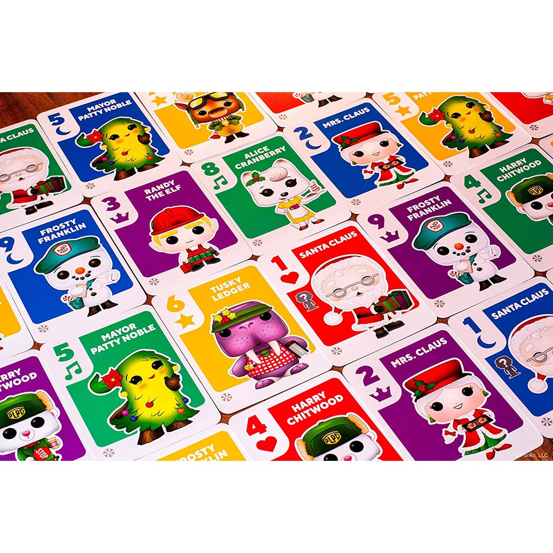 Juego de mesa funko something wild peppermint lane santa claus 57826