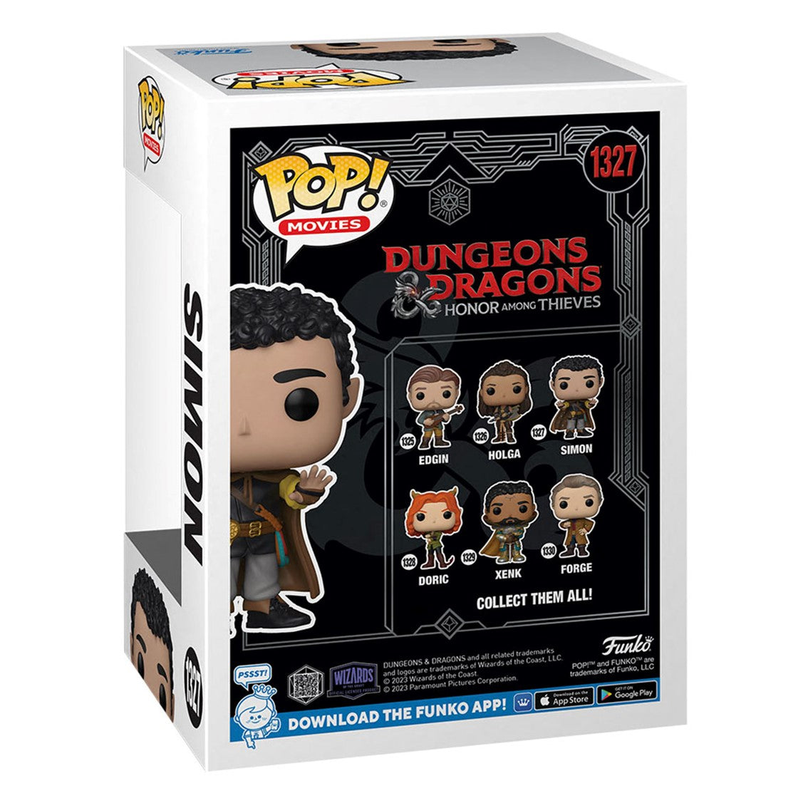 Funko pop cine dungeons dragons honor among thieves simon 68081