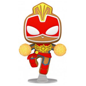 Funko pop marvel navidad galleta jengibre capitana marvel 50661 Frikytopia