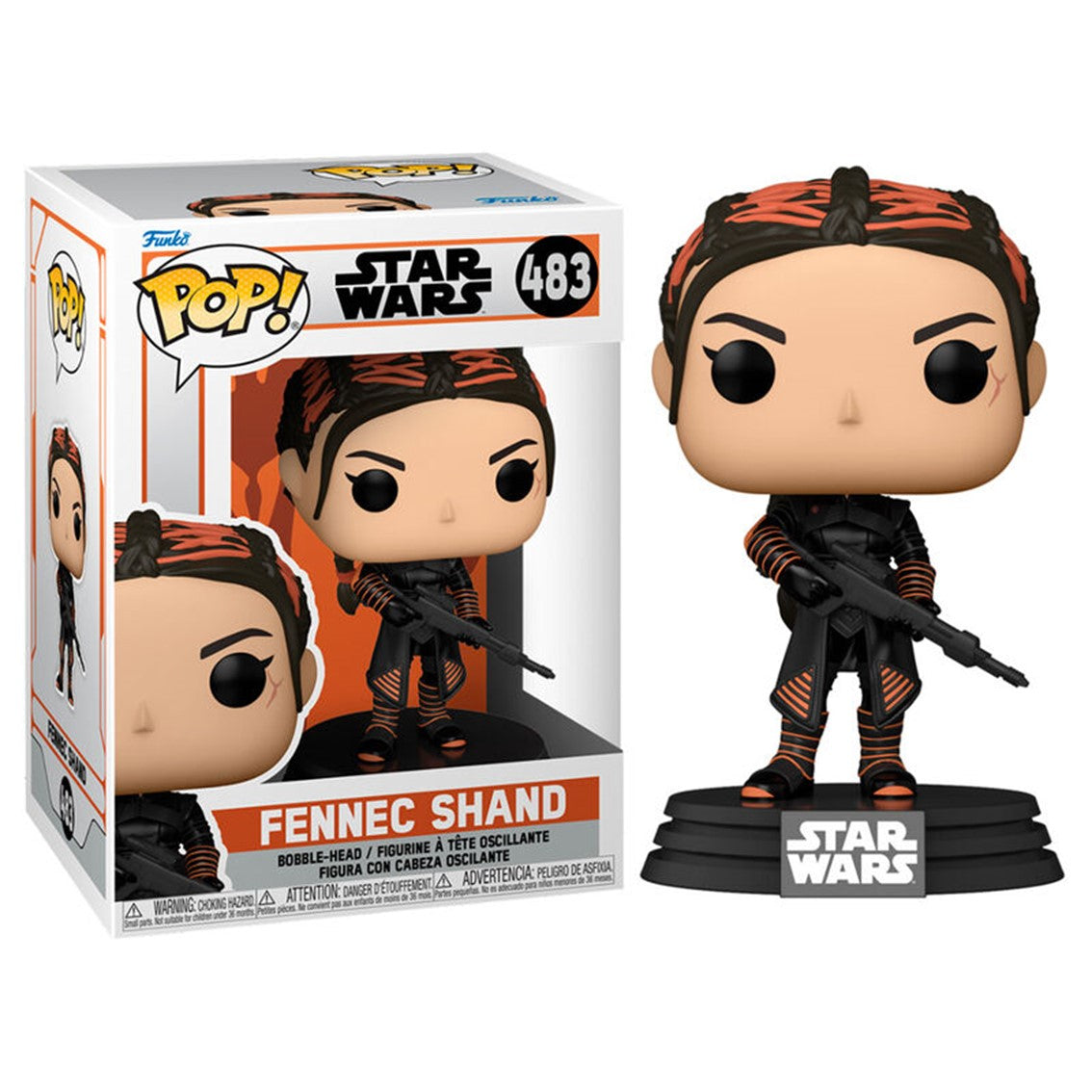 Funko pop star wars the mandalorian fennec shand 54526 Frikytopia