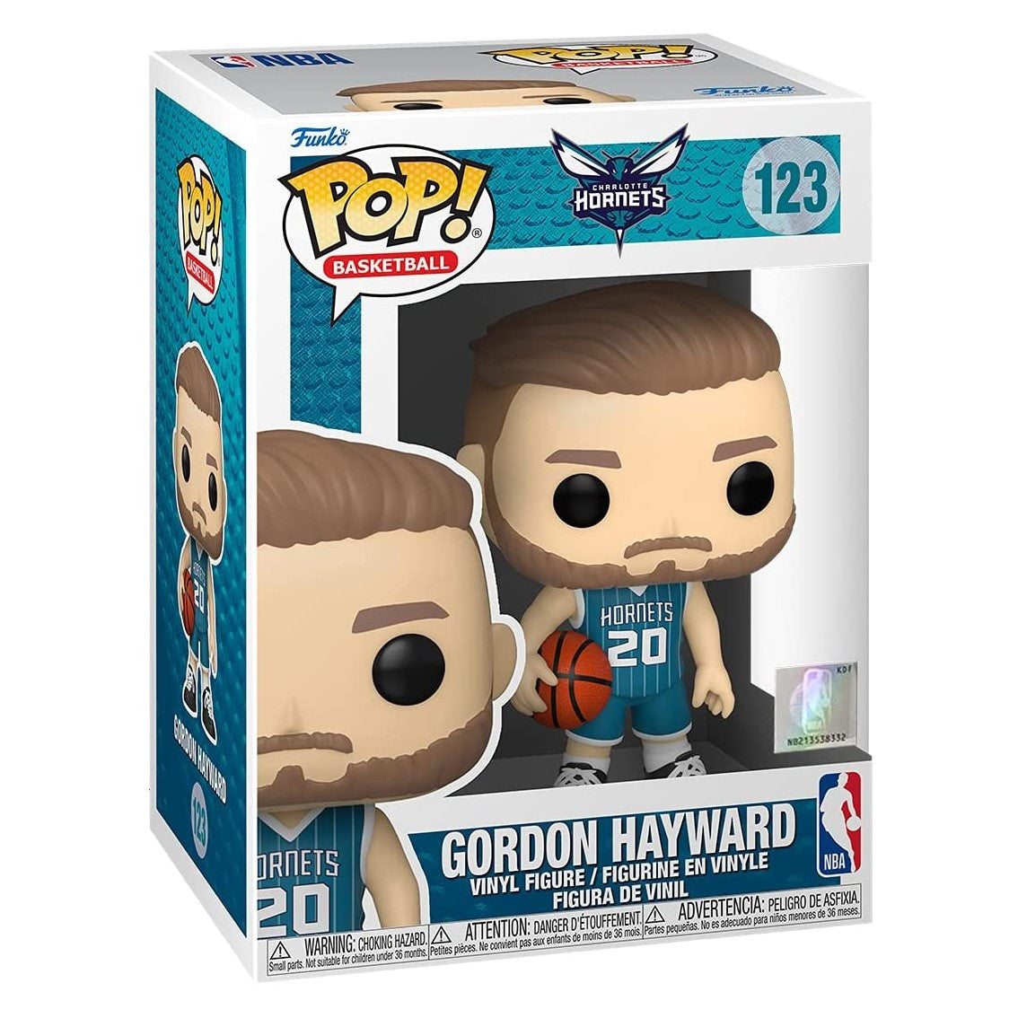 Funko pop deportes nba gordon hayward charlotte hornets
