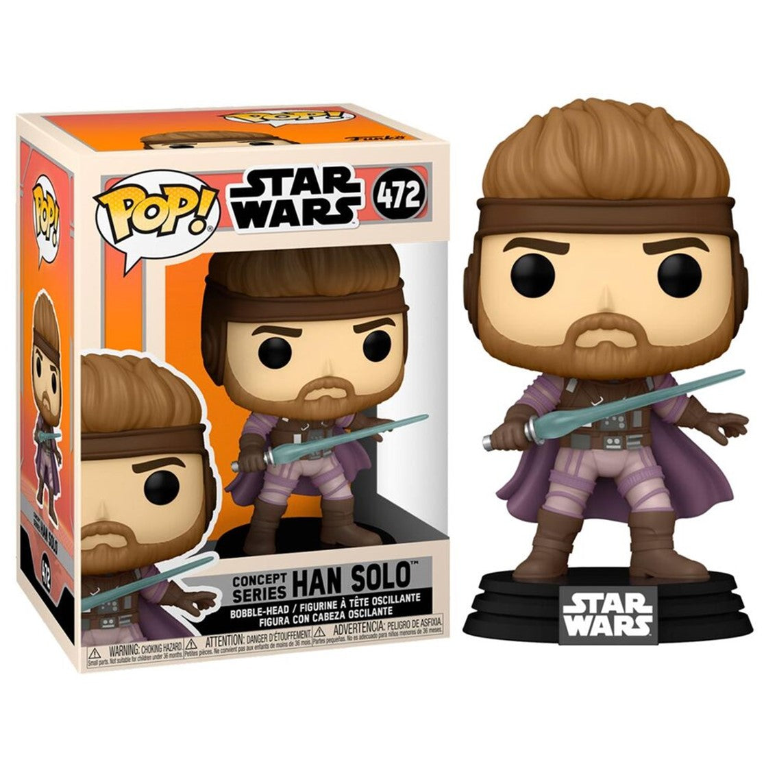 Funko pop star wars concept han solo 56767 Frikytopia