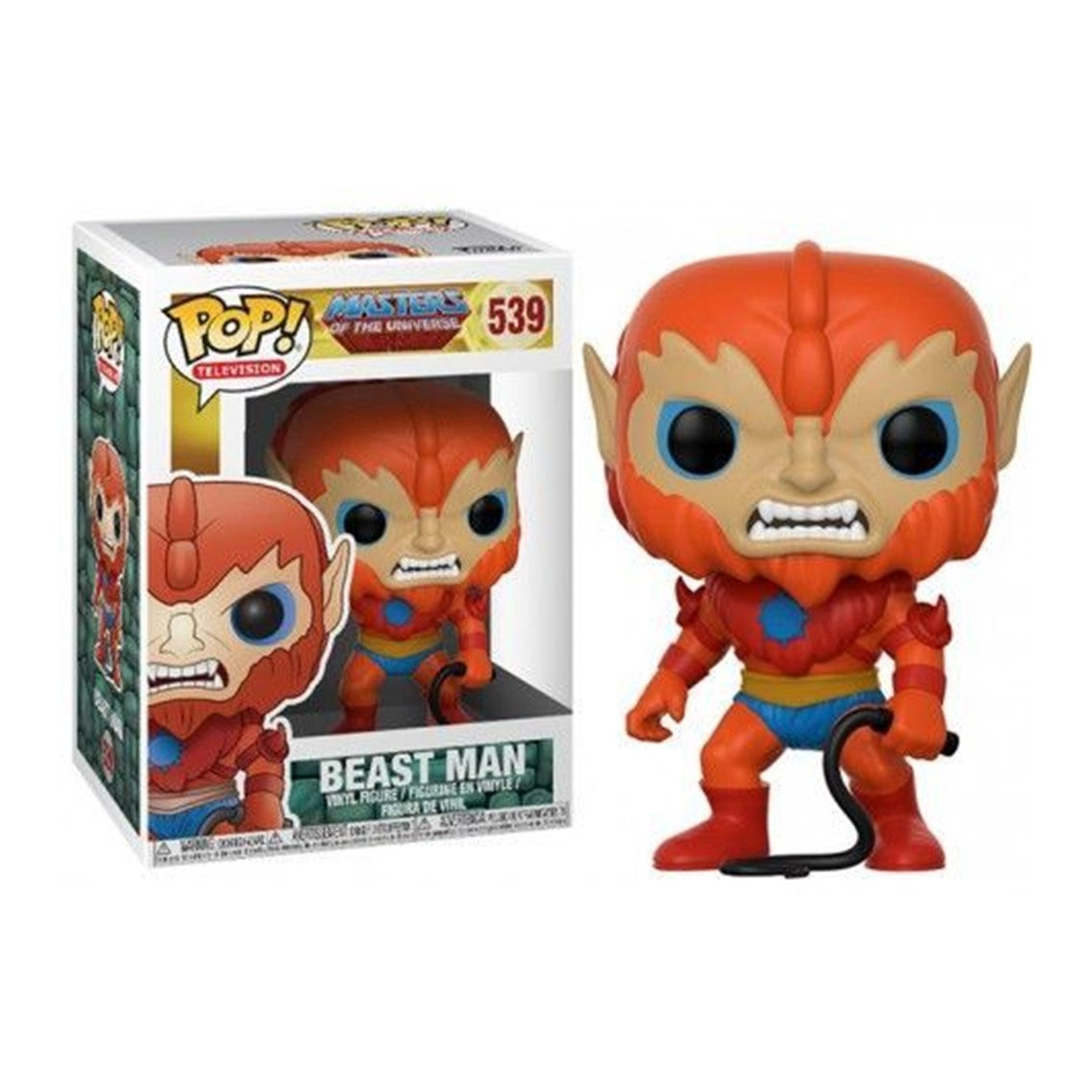 Funko pop animacion masters of the universe beast man 21813 Frikytopia