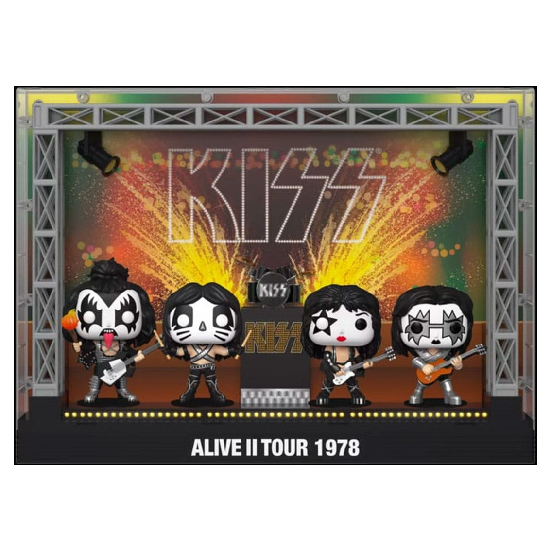 Funko pop pack 4 pops moments dlx the kiss alive ii 1978 tour 67771 Frikytopia