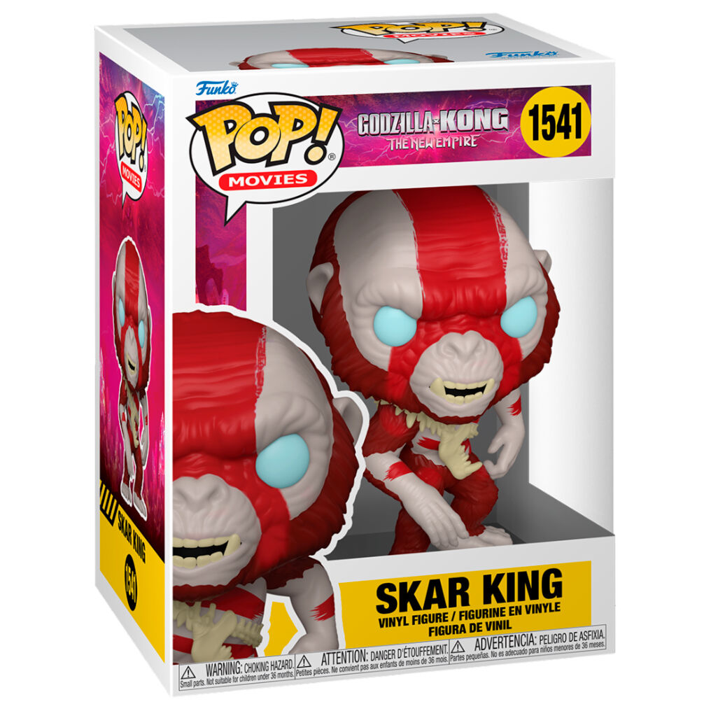 Godzilla vs Kong 2 POP Movies Vinyl Figura Skar King 9 cm