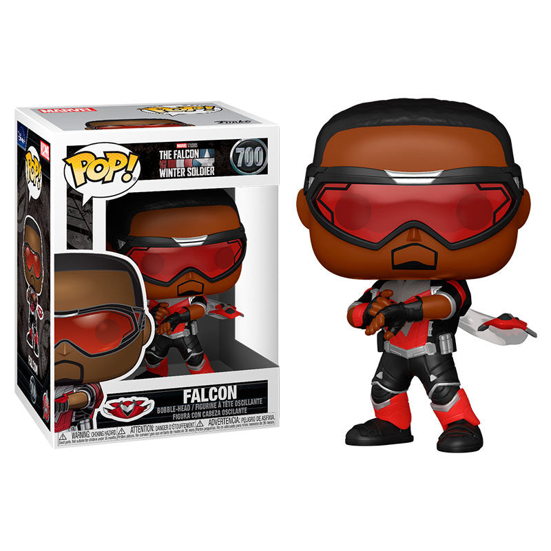 Funko pop marvel el halcon y el soldado de invierno falcon Frikytopia