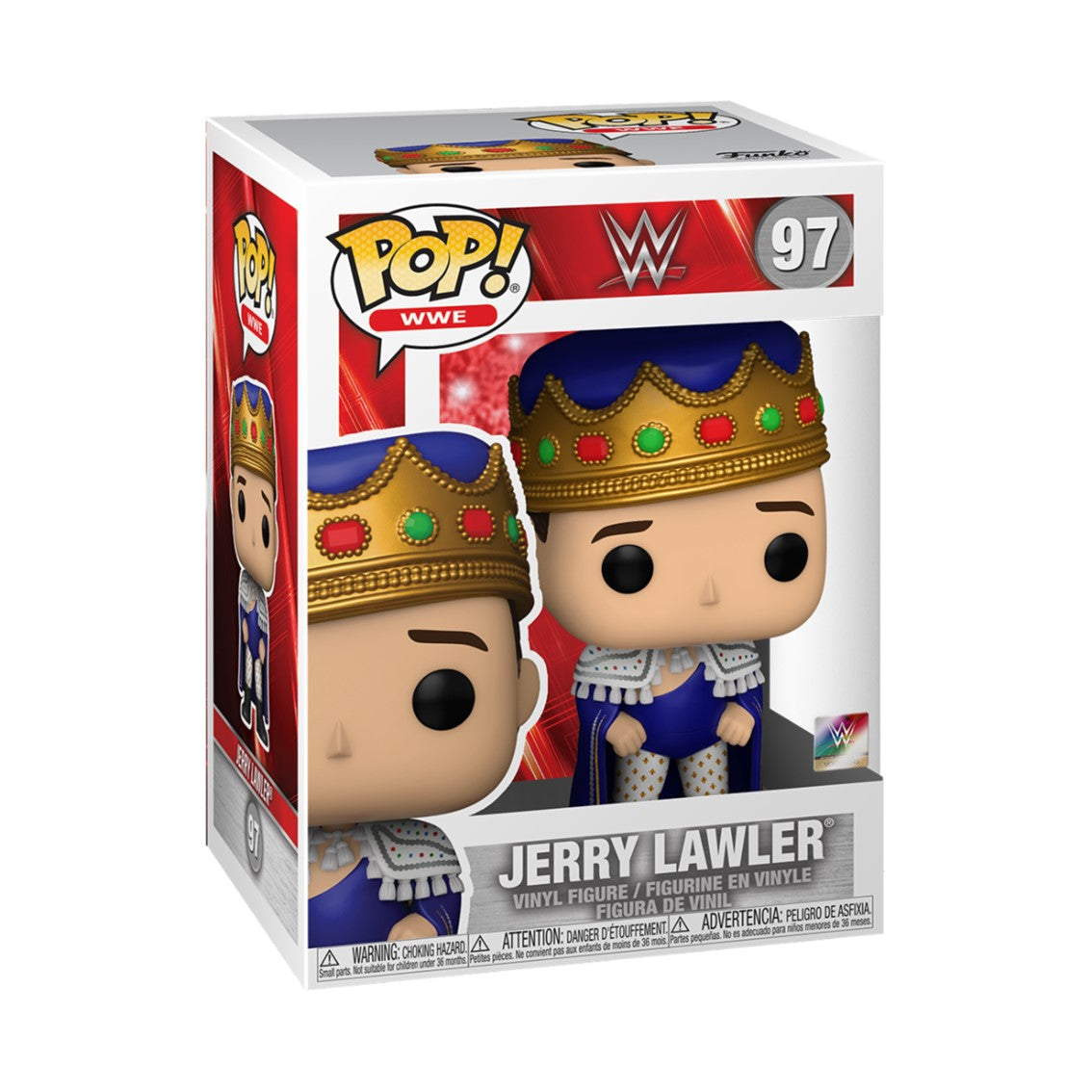 Funko pop deportes wwe jerry lawler metalico 56807