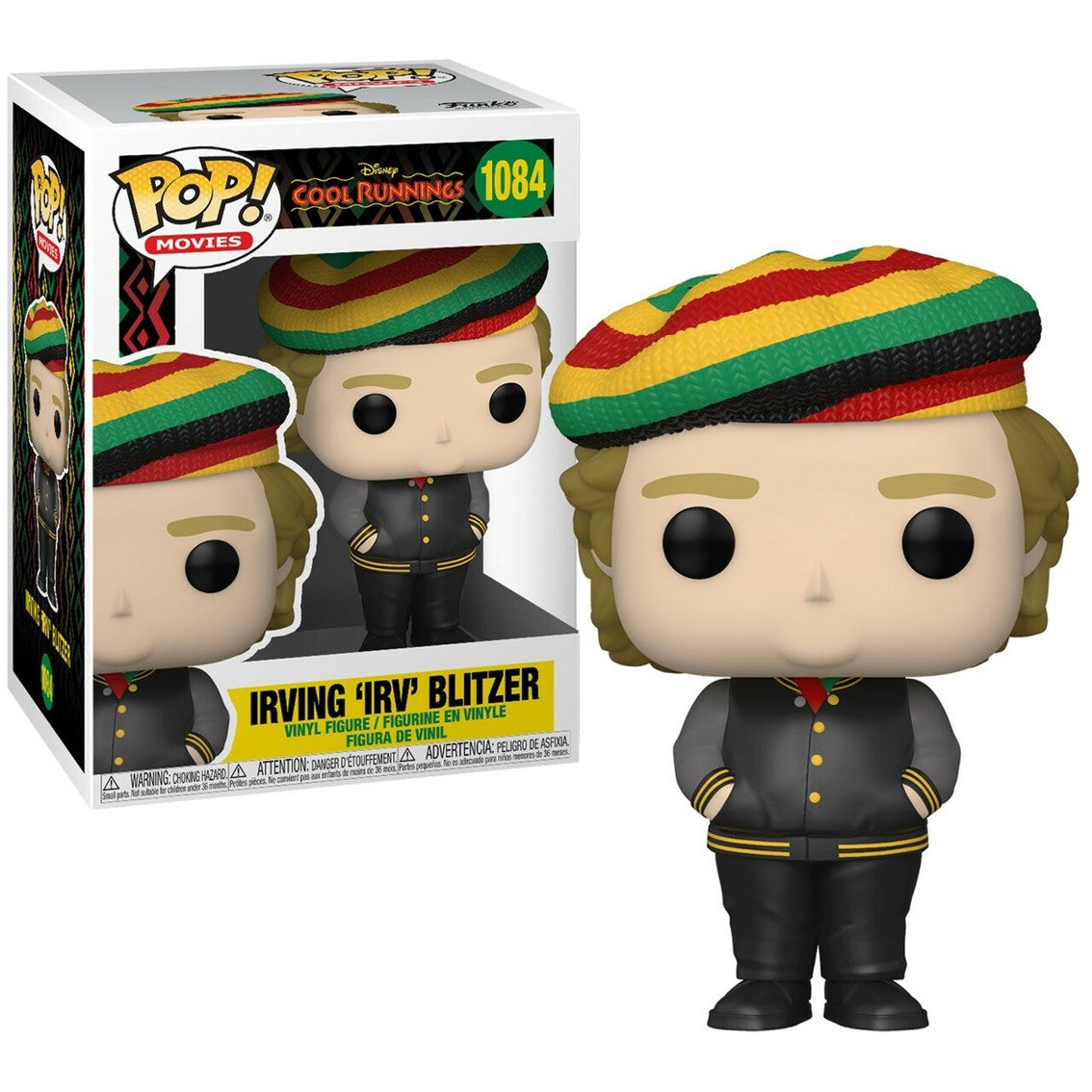 Funko pop disney cool running jamaica bajo cero irving pulgadas