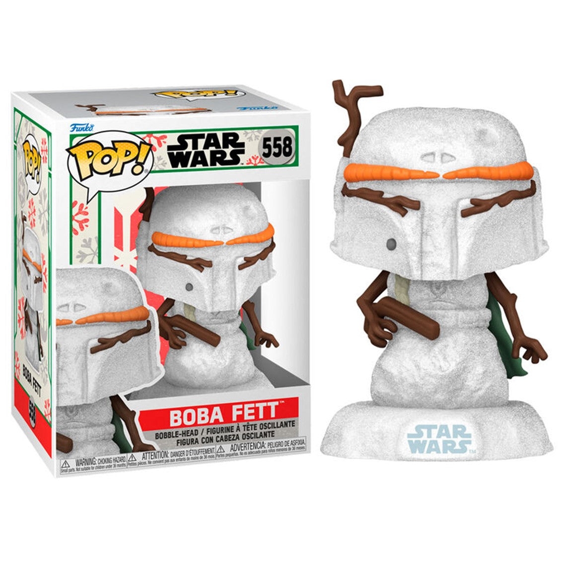 Funko pop star wars holiday boba fett 64334 Frikytopia