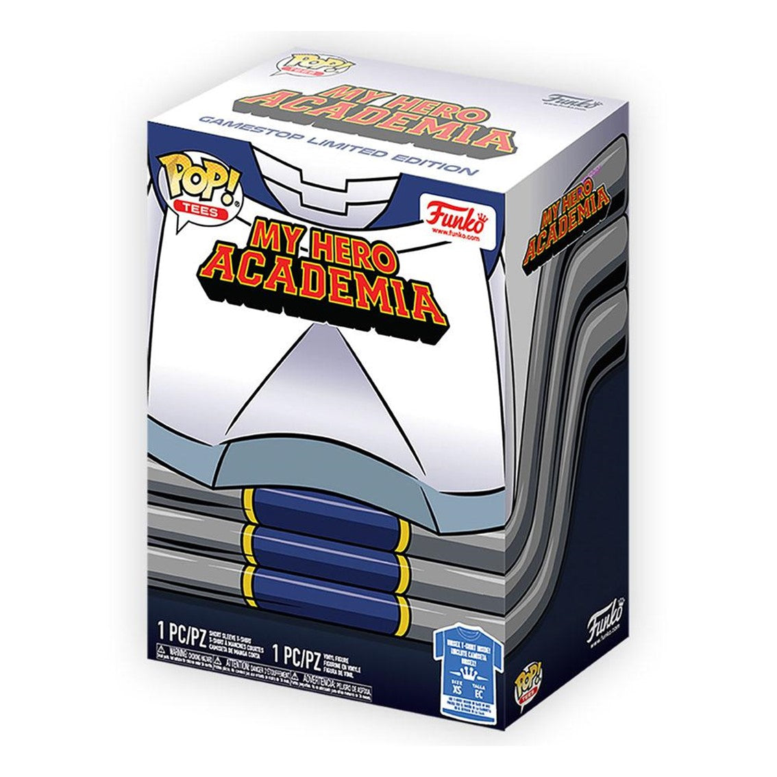 Pop tee my hero academia tenya iida ingenium full mech suit funko camiseta