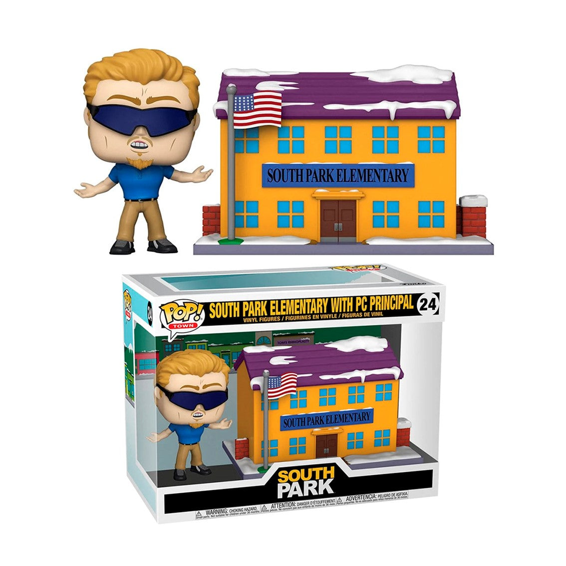 Funko pop town south park elementary con pc principal 51632 Frikytopia