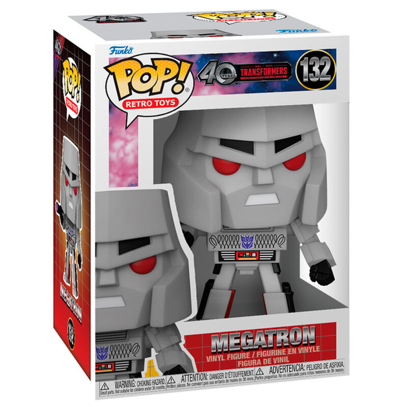 Transformers Retro Series POP TV Vinyl Figura Megatron 9 cm Frikytopia