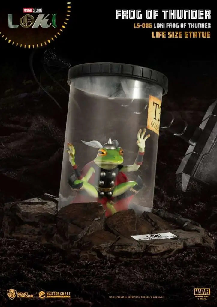 LOKI FROG OF THUNDER LIFESIZE Estatua