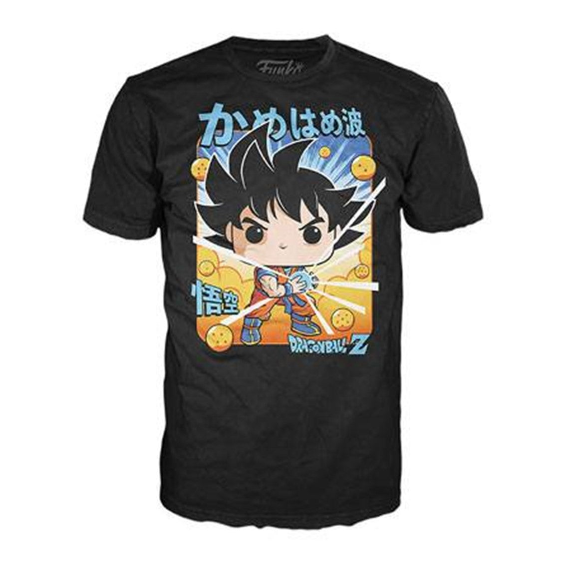 Pop tee dragon ball z goku kamehameha funko camiseta talla l