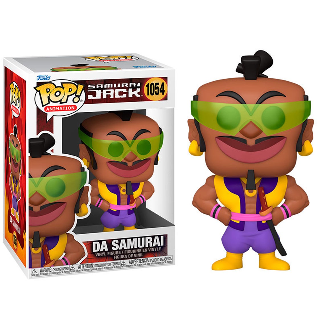 Funko pop animacion samurai jack da samurai 57372 Frikytopia