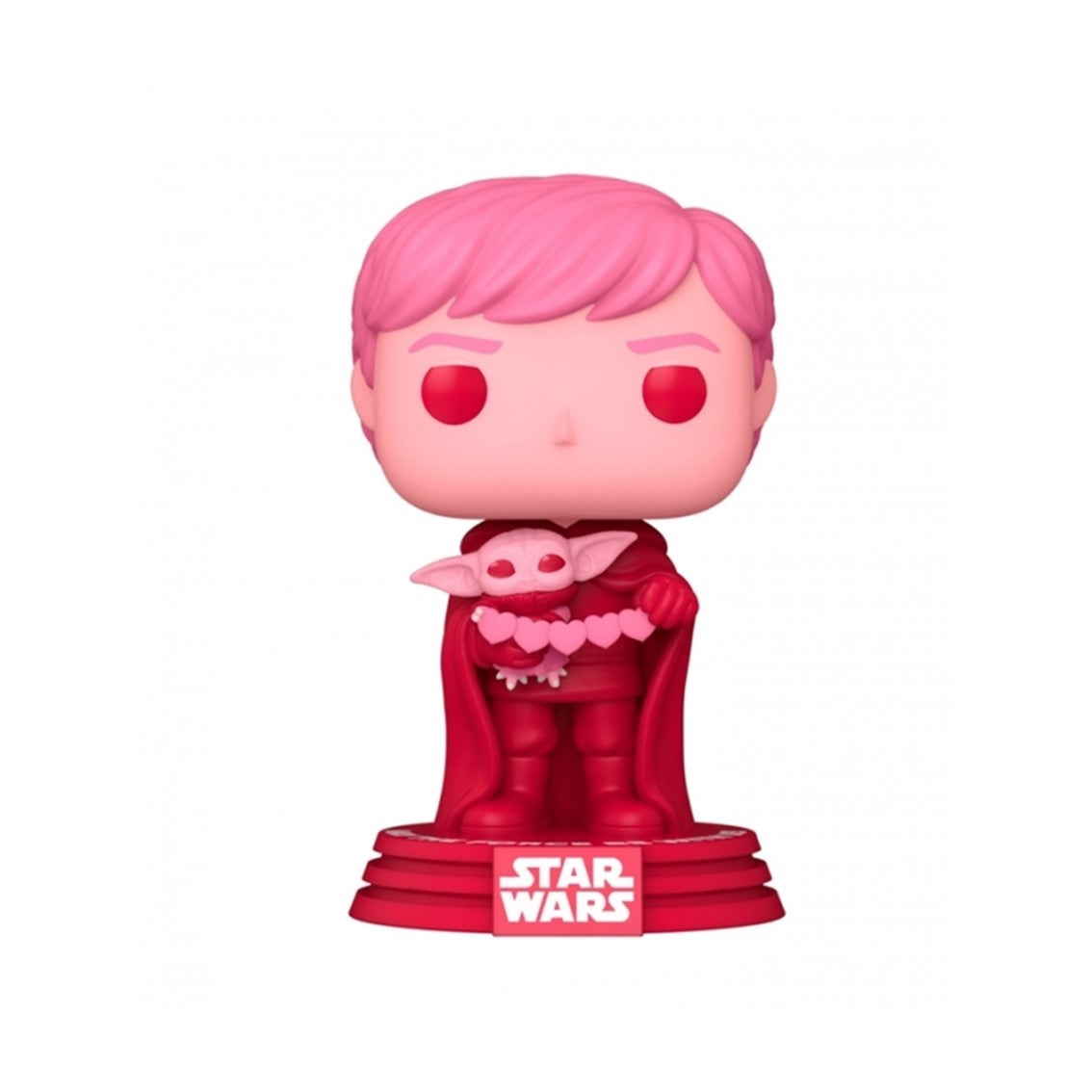 Funko pop star wars the mandalorian san valentin luke skywalker grogu