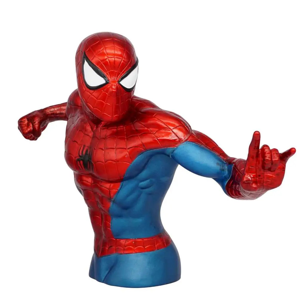 MARVEL SPIDER-MAN METALLIC Busto BANK
