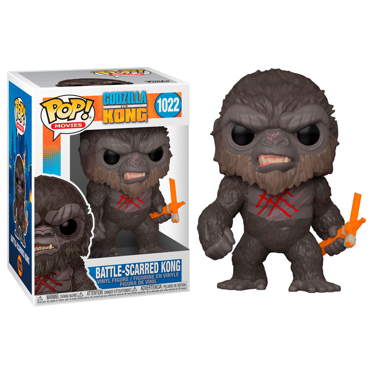 Funko pop cine godzilla vs kong kong herido 50954 Frikytopia